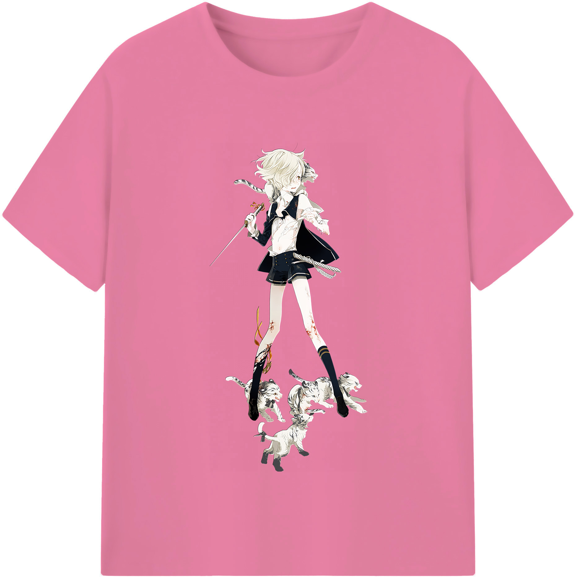 （画像用） 刀剣乱舞 Touken Ranbu 綿100％半袖Tシャツ（フロントプリント）